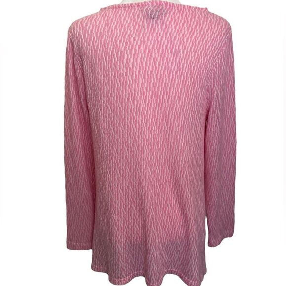 Chelsea & Theodore Pink sweater 1X - Picture 4 of 5